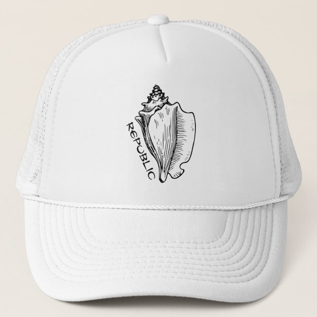 Conch Republic Trucker Hat Truckerkappe (Vorderseite)