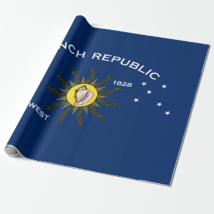 Conch-Republik-Flagge Key West Florida Geschenkpapier