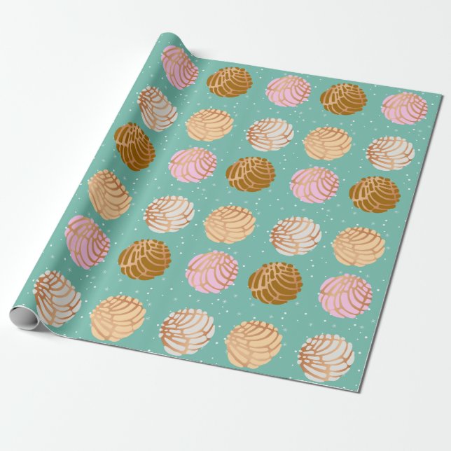 Concha/Conchita-Muster-Geschenkpapier Geschenkpapier (Ungerollt)
