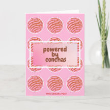 Conchas Grußkarte