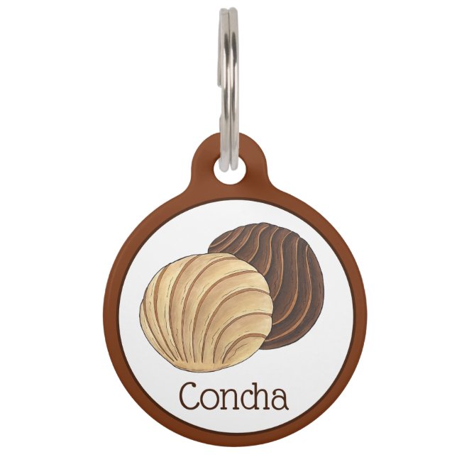 Conchas Mexican Pan Dulce Sweet Bread Panadería Haustiermarke (Vorderseite)