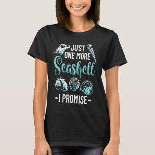Conchology Muschel sammelt nur noch eine Seashell T-Shirt