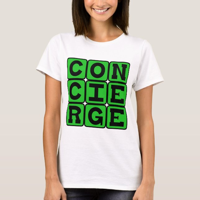Concierge, Dienststellung T-Shirt (Vorderseite)