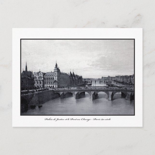 Conciergerie au 19e siècle - Paris Postkarte (Vorderseite)