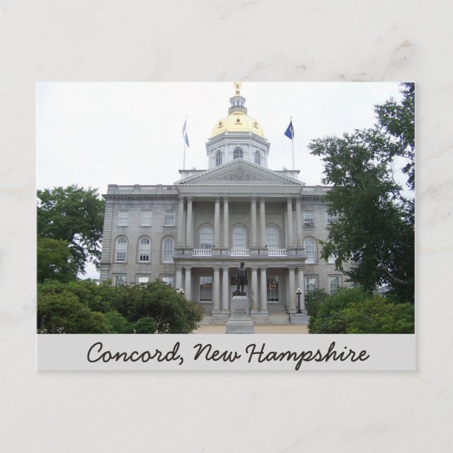 Concord, New Hampshire Post Card Postkarte (Vorderseite)