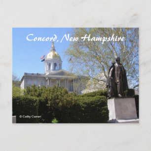 Concord, New Hampshire Postcard Postkarte