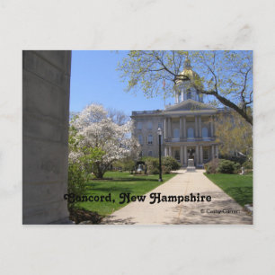Concord, New Hampshire Postcard Postkarte