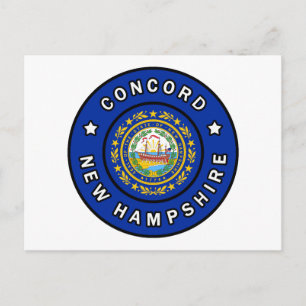 Concord New Hampshire Postkarte