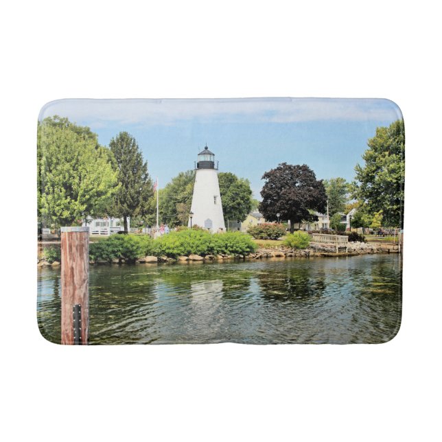 Concord Point Lighthouse, Maryland Bath Mat Badematte (Vorderseite)