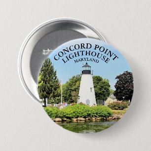 Concord Point Lighthouse, Maryland Button