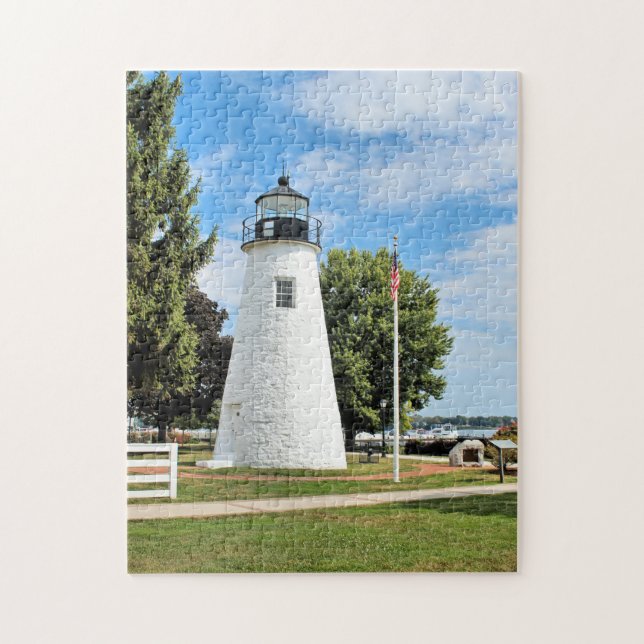 Concord Point Lighthouse, Maryland Jigsaw Puzzle (Vertikal)