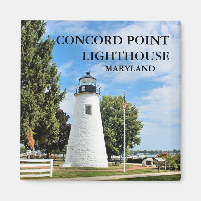 Concord Point Lighthouse, Maryland Magnet (Vorne)