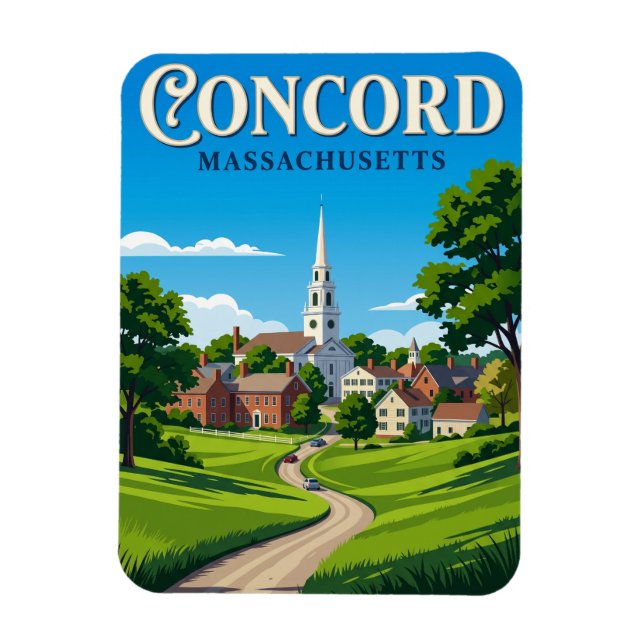 Concord USA Magnet (Vertikal)
