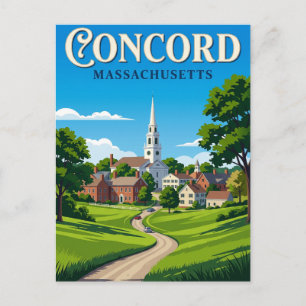 Concord USA Postkarte