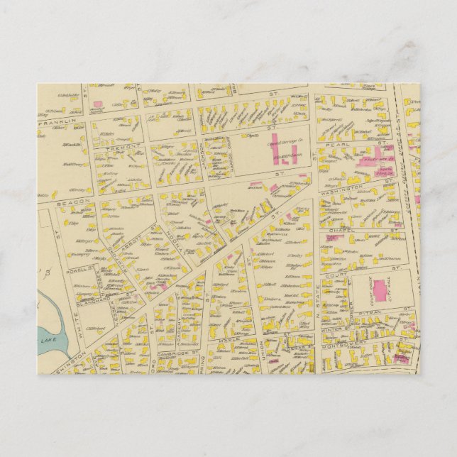 Concord, Ward 4 Postkarte (Vorderseite)