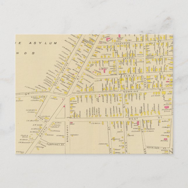 Concord, Ward 67 Postkarte (Vorderseite)