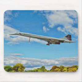 Concorde auf Schlüssen Mousepad