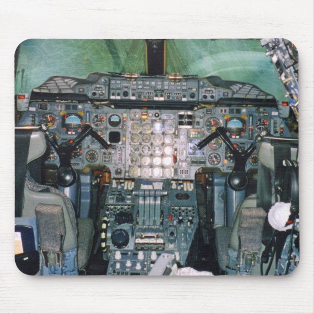 Concorde-Cockpit Mousepad (Vorne)