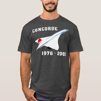 Concorde Flugzeug T-Shirt