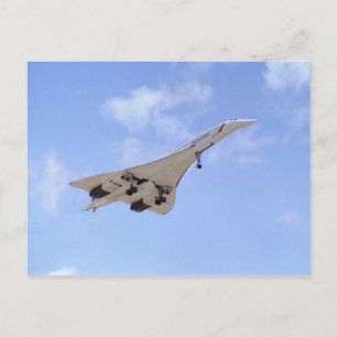 Concorde G-BOAF Postkarte