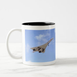 Concorde G-BOAF Zweifarbige Tasse