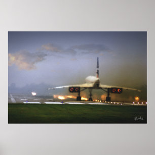 "Concorde-Start" Poster
