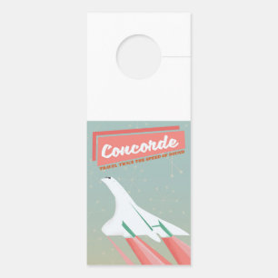 Concorde Vintage Reiseplakat Türanhänger