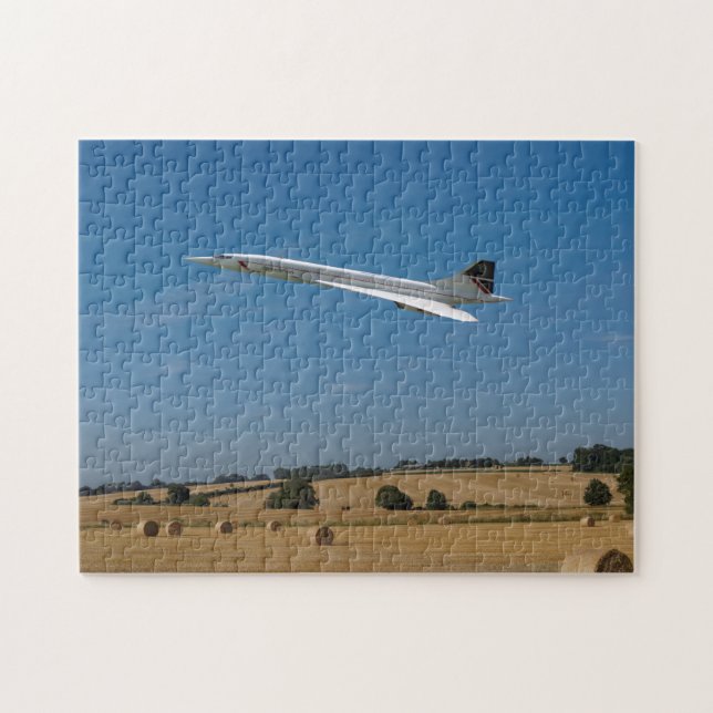 Concorde zur Ernte-Zeit Puzzle (Horizontal)