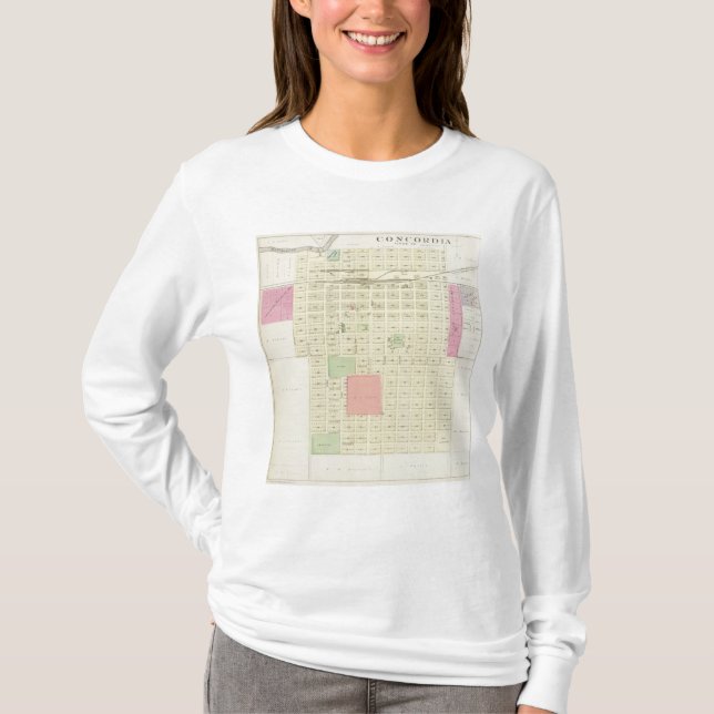 Concordia, Cloud County, Kansas T-Shirt (Vorderseite)