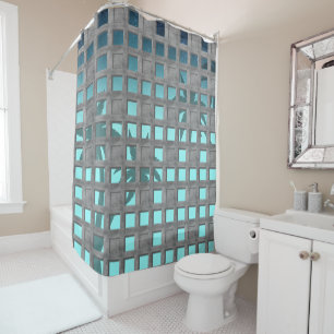Concours Breeze Blocks Duschvorhang