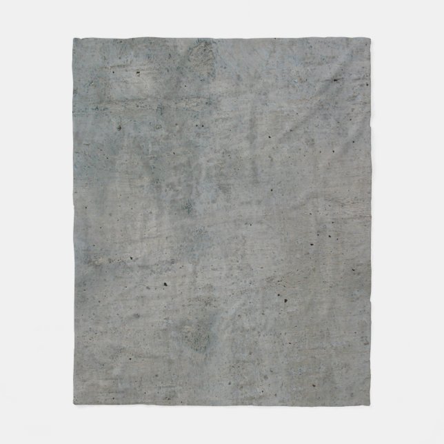 Concrete cement wall gray texture fleecedecke (Vorderseite)