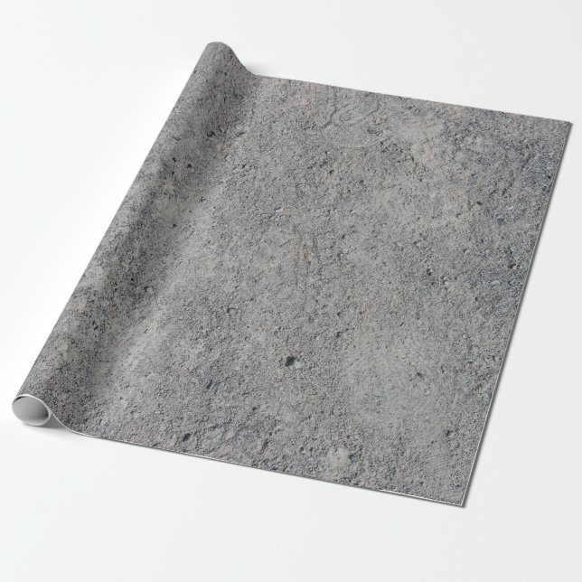 Concrete cement wall gray texture geschenkpapier (Ungerollt)