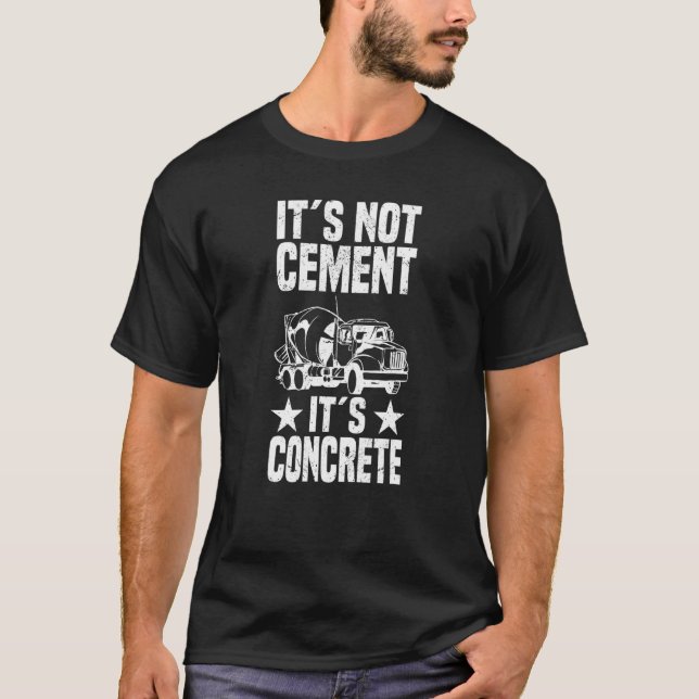 Concrete Finisher Construction Worker Laboratory C T-Shirt (Vorderseite)