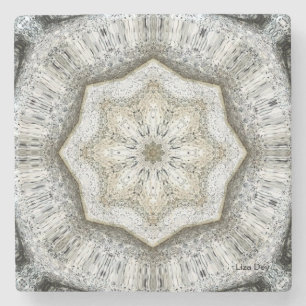 Concrete Gray Star Stone Untersetzer