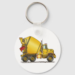 Concrete Mixer Truck Key Chains Schlüsselanhänger
