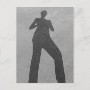 Concrete Shadow von Leslie-Paprikaschoten Postkarte
