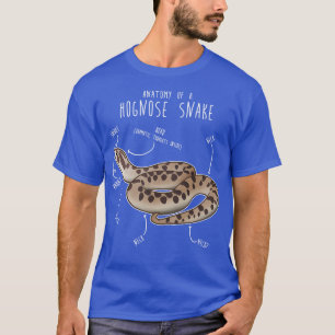 Conda Hognose Schlange Anatomie Anaconda T-Shirt