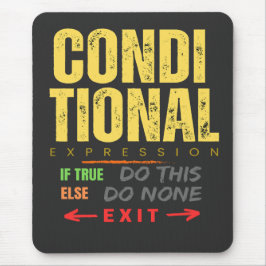 Conditional Expression in Cobol Programming Mousepad