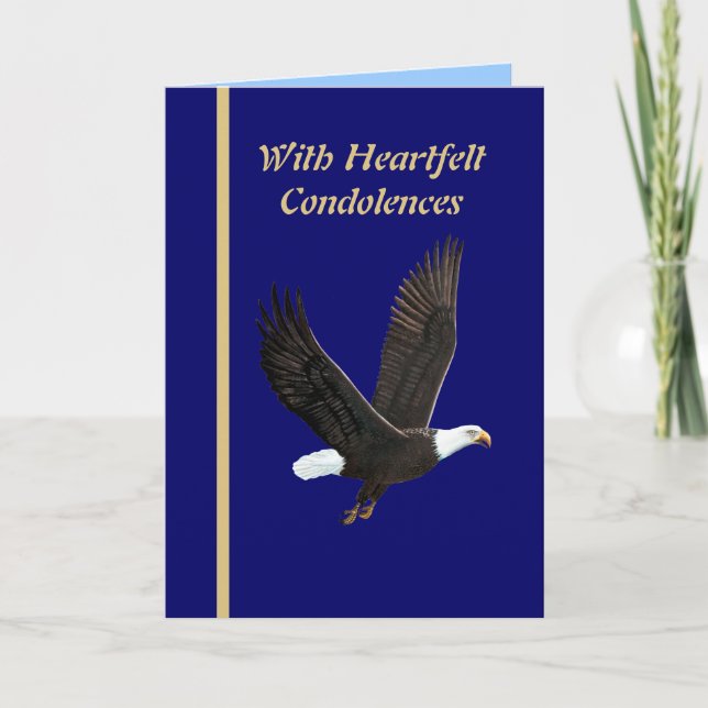 Condolence Card für Feuerwehren Karte (Vorderseite)