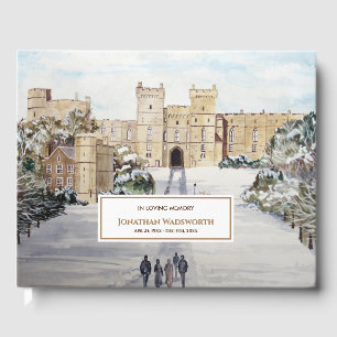 Condolence Winter bei Windsor Castle Malerei Gästebuch