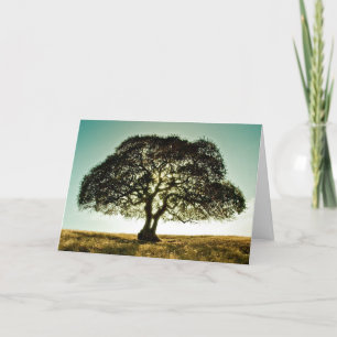 Condolences Card mit Tree Karte