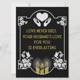 Condolences Message Husband