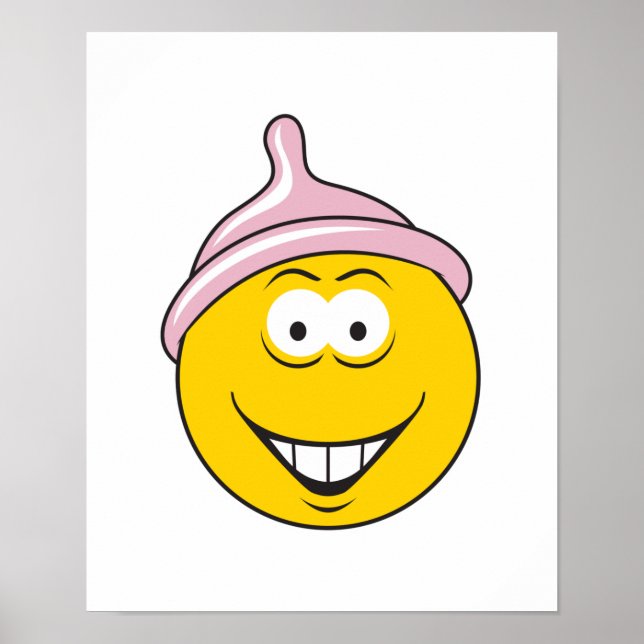 Condom Face Poster (Vorne)