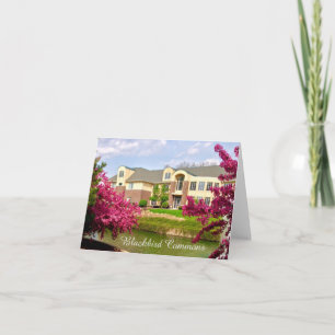 Condominiums-Mitteilungskarten Karte