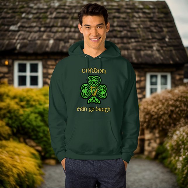 Condon Irish Hoodie with Celtic Knot (Von Creator hochgeladen)