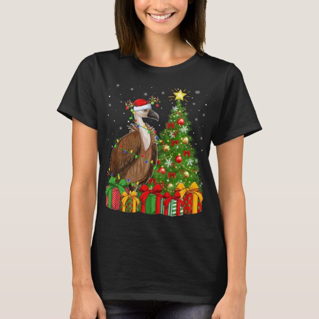 Condor Bird Lover Xmas Urlaub Weihnachtsmann Kondo T-Shirt (Vorderseite)