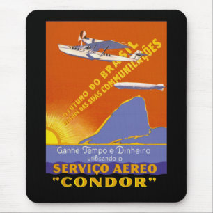 Condor ~ Brasilianischer Luftverkehr Mousepad
