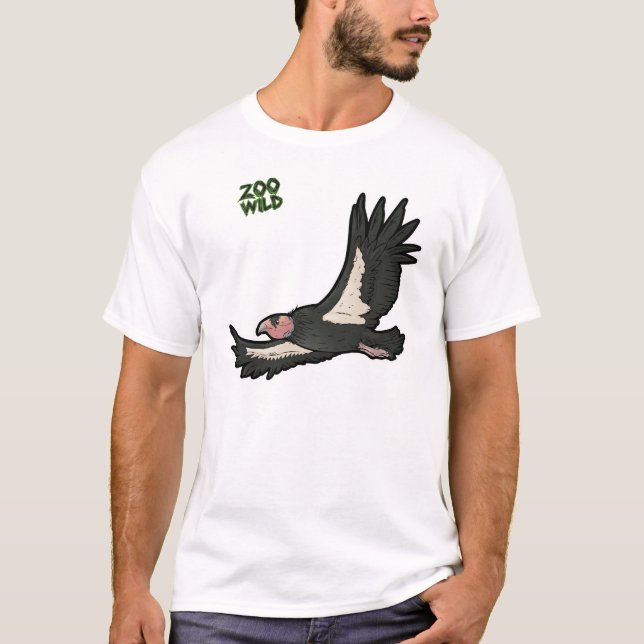 Condor Kalifornien T-Shirt (Vorderseite)