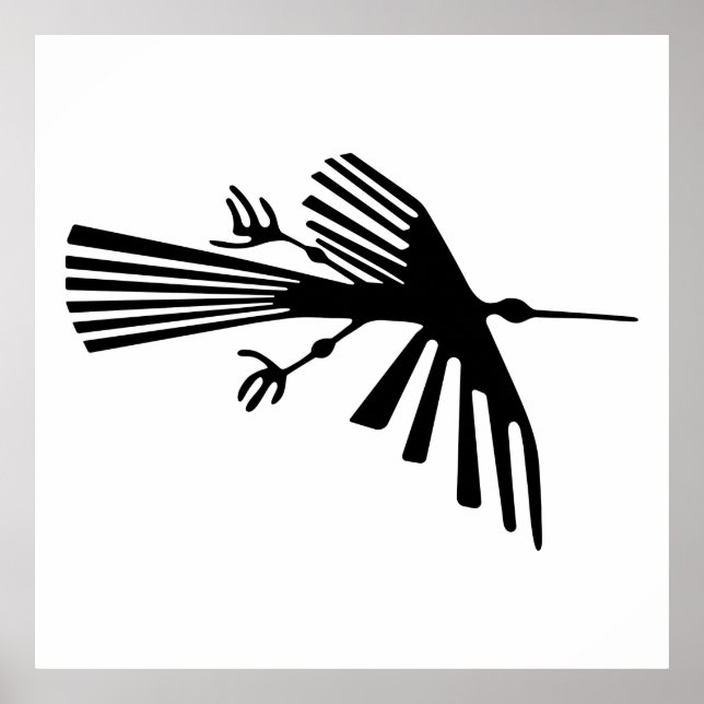 Condor von Nazca Poster (Vorne)
