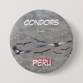 Condors von Peru Button